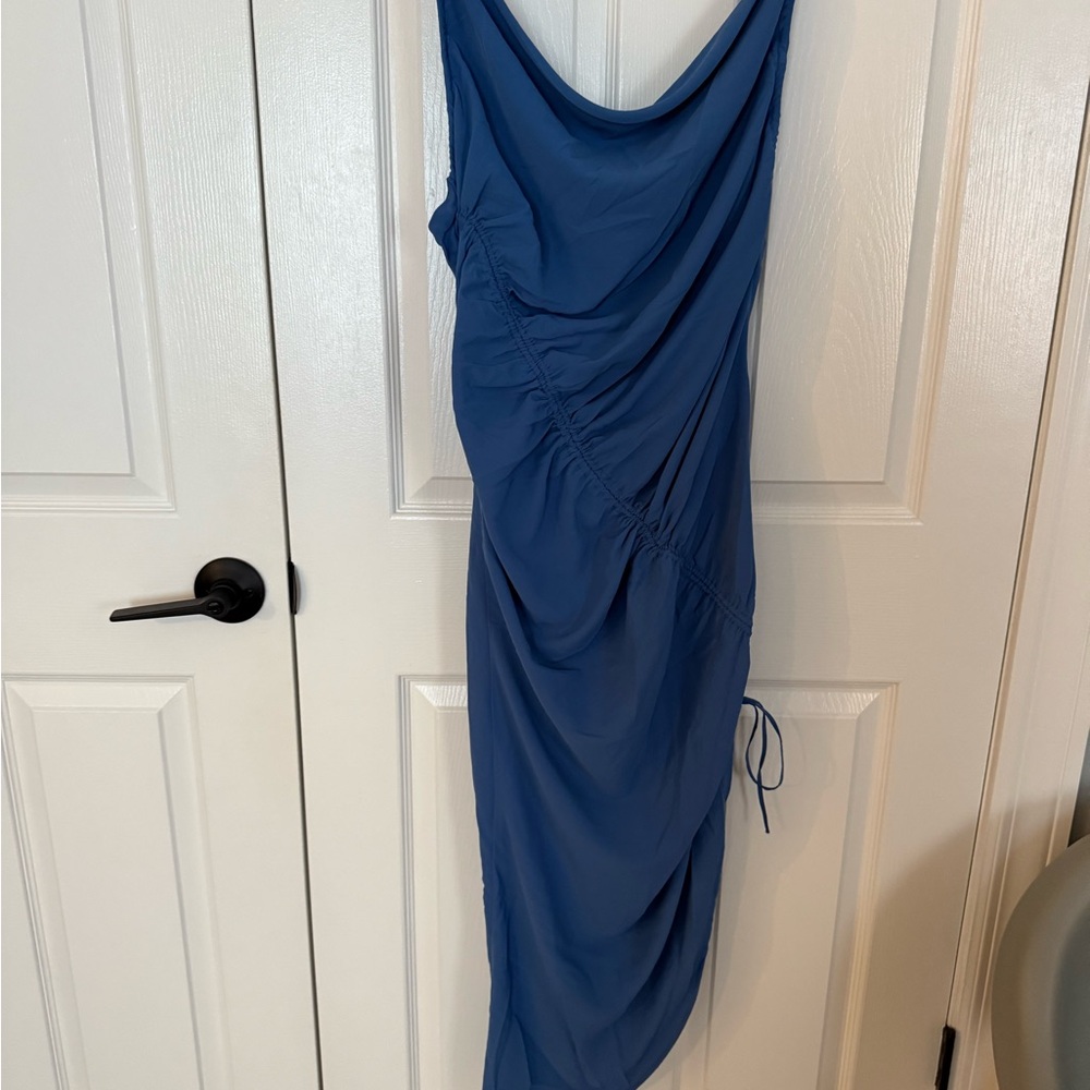 Abercrombie & Fitch Asymmetrical Blue Dress